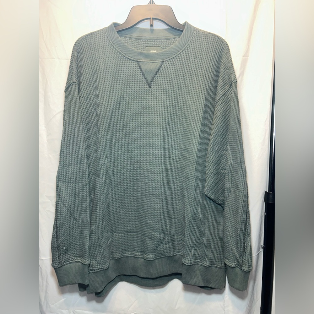 Aerie Oversized Waffle Crewneck (XL)